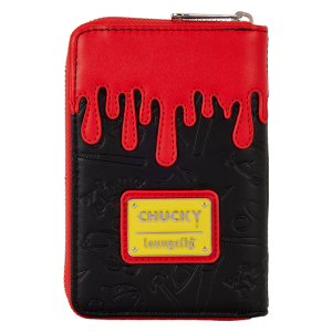 Chucky Clown Cosplay Zip Around Wallet