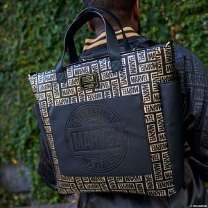 Marvel 85th Anniversary All-Over Print Logo Convertible Backpack & Tote Crossbody Bag