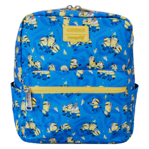 Despicable Me Minions All-Over Print Nylon Square Mini Backpack