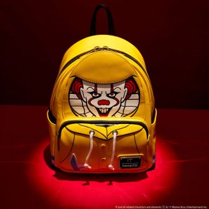 It Pennywise Raincoat Cosplay Glow Mini Backpack