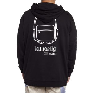 Loungefly 25th Anniversary Logo Black Unisex Hoodie