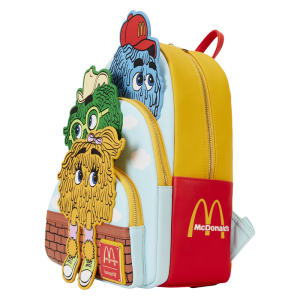 McDonald’s Vintage Fry Kids Triple Pocket Mini Backpack