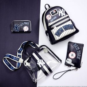 MLB NY Yankees Clear Tote Crossbody Stadium Bag with Pouch&nbsp;