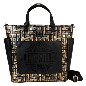 Marvel 85th Anniversary All-Over Print Logo Convertible Backpack & Tote Crossbody Bag