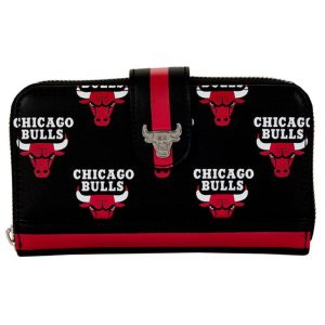 NBA Chicago Bulls Logo Zip Around Wallet