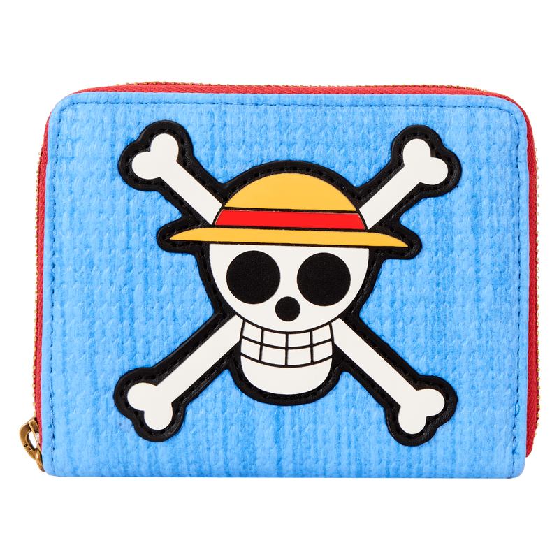 NYCC Limited Edition One Piece Luffy Jolly Roger Zip Around Wallet