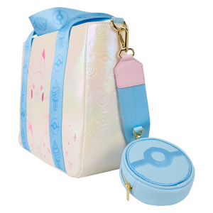 Pok&eacute;mon Iridescent Pikachu Tote Crossbody Bag with Coin Bag