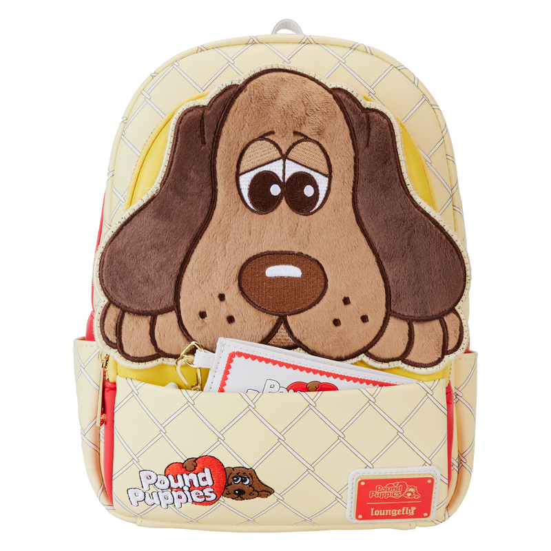 Pound Puppies 40th Anniversary Plush Mini Backpack with Card Holder