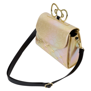 Sanrio Hello Kitty 50th Anniversary Metallic Gold Crossbody Bag