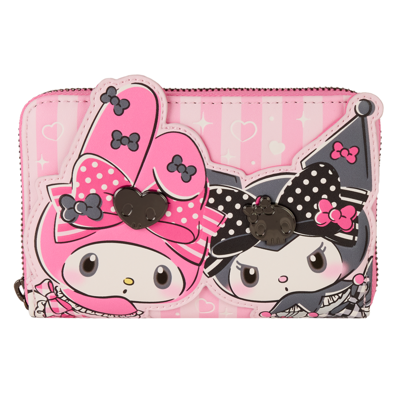 Sanrio My Melody & Kuromi Zip Around Wallet