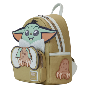 The Mandalorian Grogu & Crabbies Cosplay Mini Backpack
