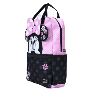 Minnie Mouse Floral Rock The Dots Nylon Full-Size Backpack