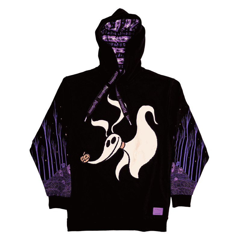 The Nightmare Before Christmas Zero Graveyard Glow Unisex Hoodie