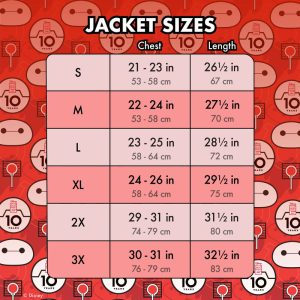 Big Hero 6 10th Anniversary Baymax & Friends Unisex Bomber Jacket