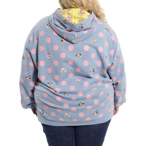 Minnie Mouse Pastel Polka Dot Unisex Hoodie