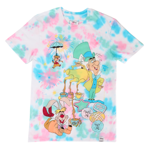 Alice in Wonderland Unbirthday Tie-Dye Unisex Tee