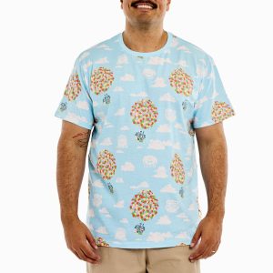 Up 15th Anniversary Balloon House All-Over Print Unisex Tee