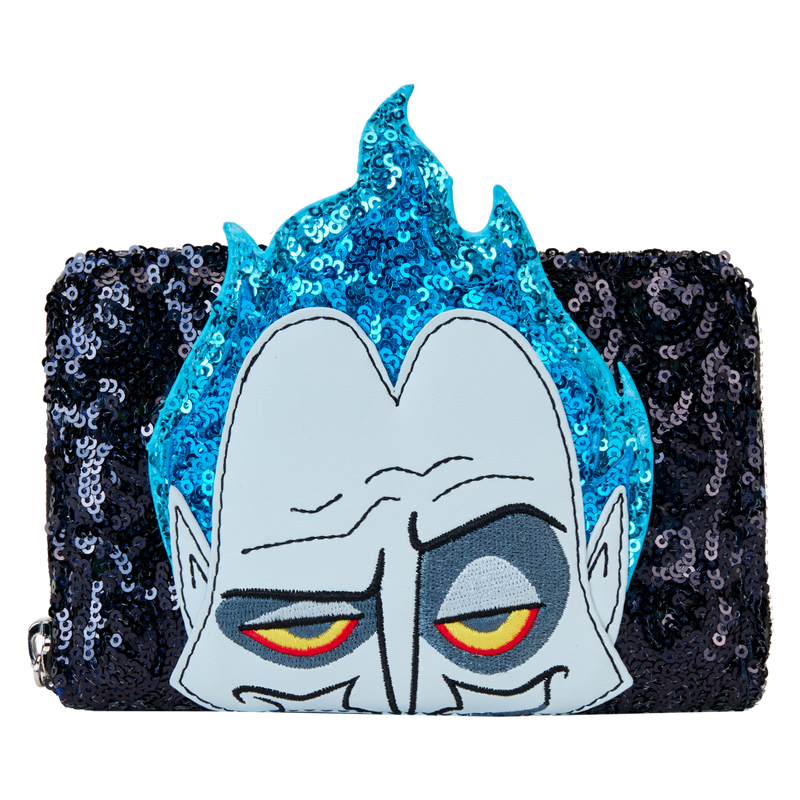 Hercules Hades Exclusive Sequin Cosplay Zip Around Wallet