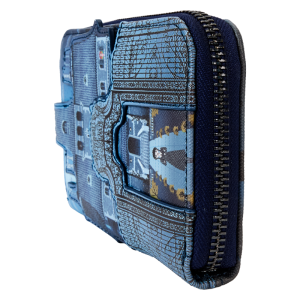 Wednesday Nevermore Academy Castle Zip Around Wallet